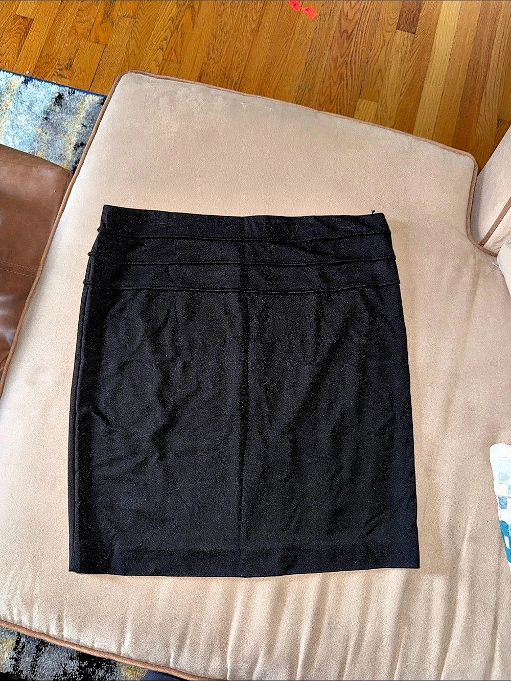 Max Studio Black Pencil Skirt Size Large